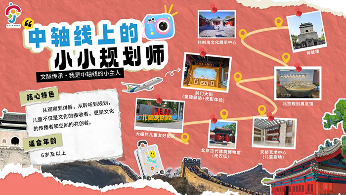 线路一：中轴线上的小小规划师