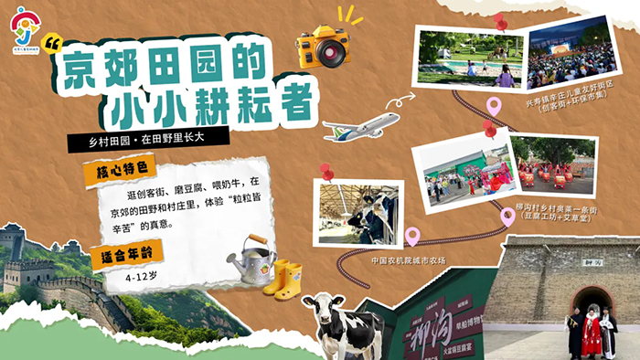线路九：京郊田园的小小耕耘者