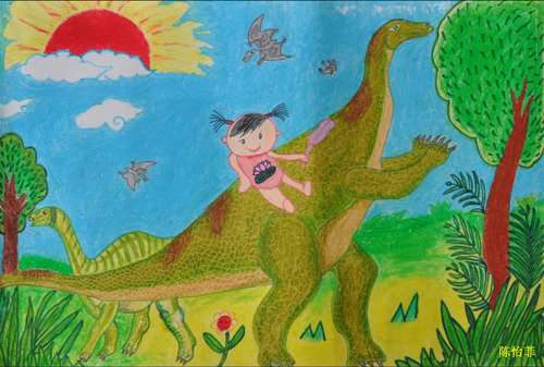 “童心彩绘绿色家园” 绘画比赛一等奖作品展